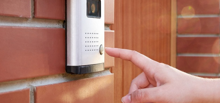 apartment door buzzer installation in Eola