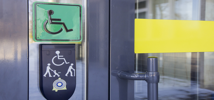 automatic handicap door opener in Eola