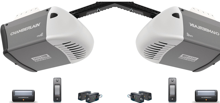 chamberlain garage door openers in Eola
