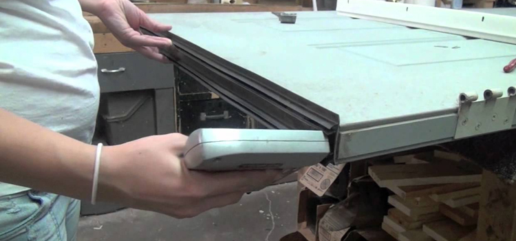 damaged steel door repair Eola